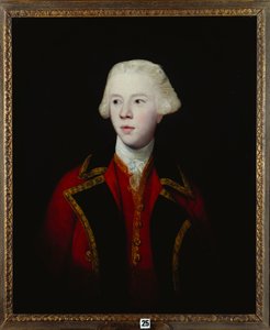 Porträt von George Augustus, 3. Viscount Howe, Halbfigur, in der Uniform der 1. Garde