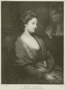 Porträt von Kitty Fisher von Joshua Reynolds