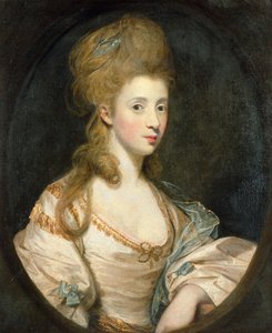 Porträt von Mrs. John Musters, ca. 1777-80