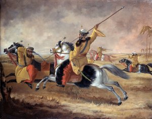 Skinners Horse beim Training, ca. 1840