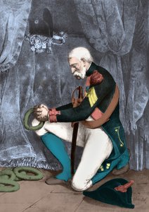 Ein Grenadier vor Napoleons Grab von Josse Photo