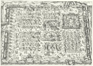 Militärlager im 16. Jahrhundert von Jost (after) Amman