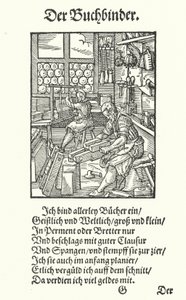 Der Buchbinder von Jost (after) Amman