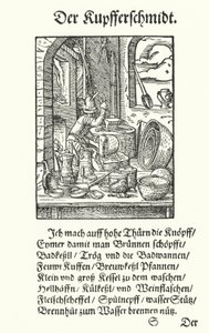 Der Kupferschmied von Jost (after) Amman