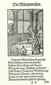 Der Münzmeister von Jost (after) Amman