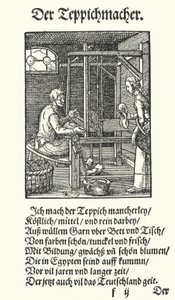 Der Gobelinweber von Jost (after) Amman