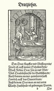 Der Drahtzieher von Jost (after) Amman
