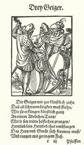 Drei Streichmusiker