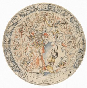 Allegorie des Bergbaus, 1563 von Jost Amman