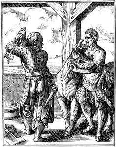 Metzger, 16. Jahrhundert 1849