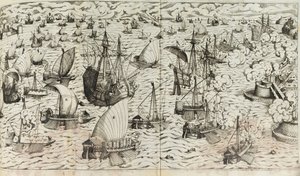 Illustration aus dem Kriegsbuch von Leonhard Fronsperger, 1571
