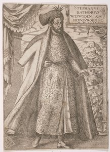 Porträt von Stefan Batory von Jost Amman