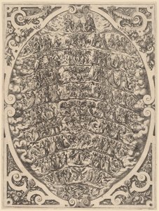Die Hierarchie des Himmels von Jost Amman