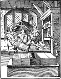 Die Druckerwerkstatt, 1568