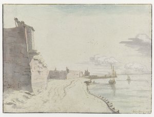 Ansicht des Waterschans Bulwarks, Bergen op Zoom