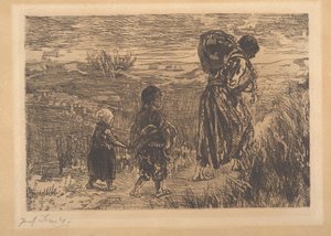 Nach Hause von Jozef Israëls