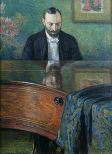 Feliks Jasienski (1861-1929) am Klavier, 1908