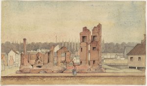 Ruinen einer Taverne, Petersburg, Virginia von Jr. William Skinner Simpson