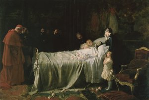 Der Tod von Don Alfonso XII (1857-85) (Der letzte Kuss), 1887