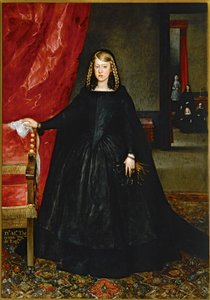 Margarita Teresa von Österreich, Infantin von Spanien von Juan Bautista Martinez del Mazo
