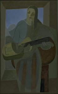 Die Gitarrenspielerin von Juan Gris
