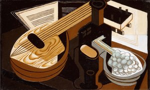 Stillleben Auf Der Gitarre Von Juan Gris