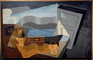 Die Aussicht auf die Bucht von Juan Gris