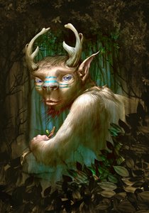 Faun im Verzauberten Wald