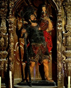 St. Christophorus, 1597 von Juan Martinez Montanes
