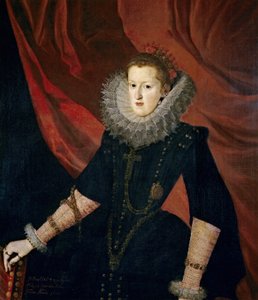 Margarete von Österreich von Juan Pantoja de la Cruz