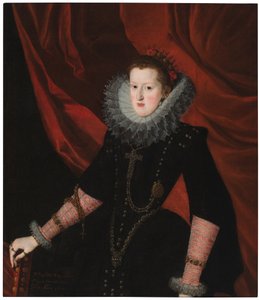 Margarete von Österreich von Juan Pantoja de la Cruz