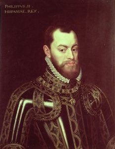 Porträt von König Philipp II. von Spanien (1527-98)