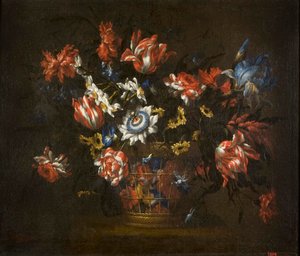 Blumenvase von Juan de Arellano