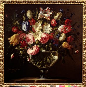 Blumenvase von Juan de Arellano