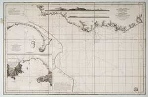 Karte von Südamerika und der Atlantikküste von Juan de Langara