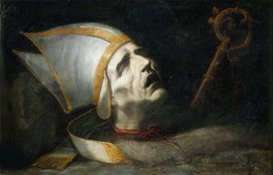 Kopf des Heiligen Fulgentius