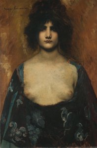 Orientalisches Mädchen, ca. 1890-1895 von Juana Romani