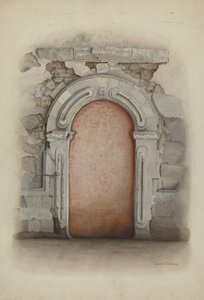 Türöffnung, Stein, 1939 von Juanita Donahoo