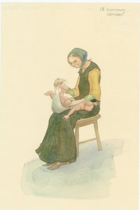 Eine mittelalterliche weise Frau