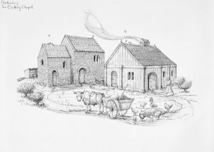 Beckery Kapelle, Glastonbury, 5.-6. Jahrhundert, 1990-2010