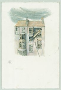 Deutscher Marinebeschuss von Scarborough, North Yorkshire, 1914 2014 von Judith Dobie
