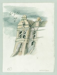 Deutscher Marinebeschuss von Scarborough, North Yorkshire, 1914 von Judith Dobie