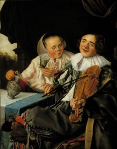 Die fröhliche Gesellschaft von Judith Leyster