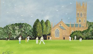 Cricket auf Churchill Green