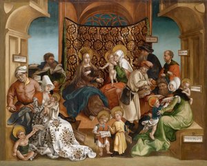 Die Heilige Sippe von Jörg Breu the Younger