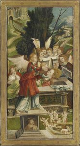 Die Grablegung. Flügel vom Sankt-Agatha-Altar, 1523
