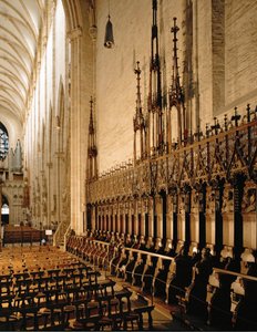 Chorgestühle im Münster zu Ulm von Jörg the Elder Syrlin