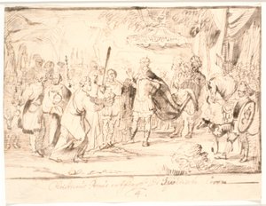 Christian I. wird als König von Schweden gefeiert, Mai 1458 von Jürgen Ovens