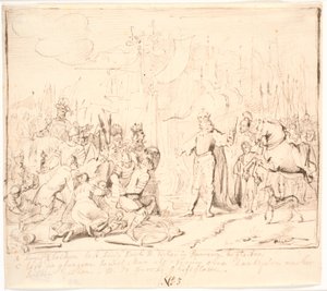 Christian I lässt den schwedischen König Erik 1449 nach Pommern ziehen von Jürgen Ovens