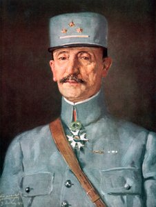 General Mazel, französischer Offizier im Ersten Weltkrieg, 1916, 1926 von Juilliet